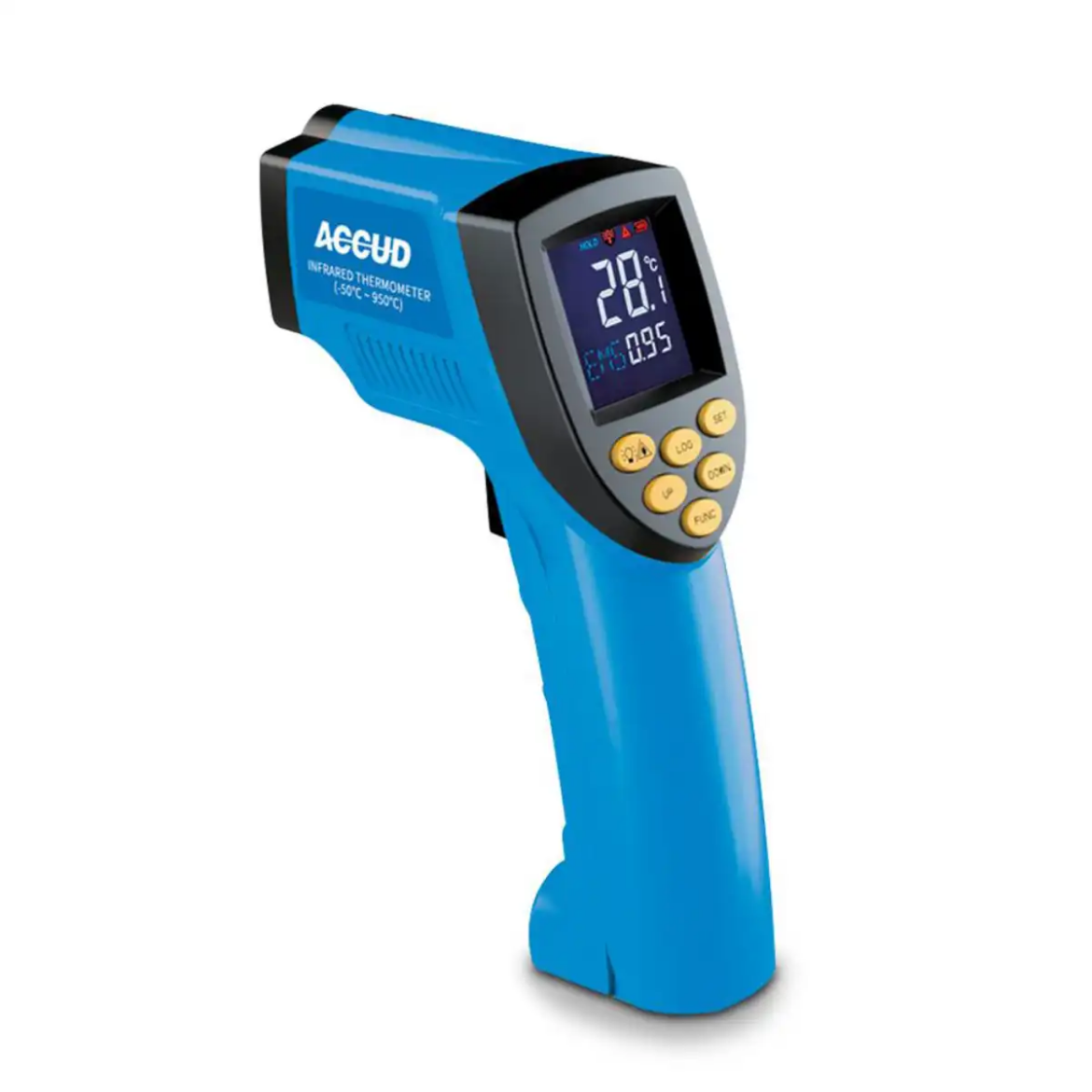 Picture of Temp Gun, Infrared Themometer, -50-700°C, 9v Battery, Accud