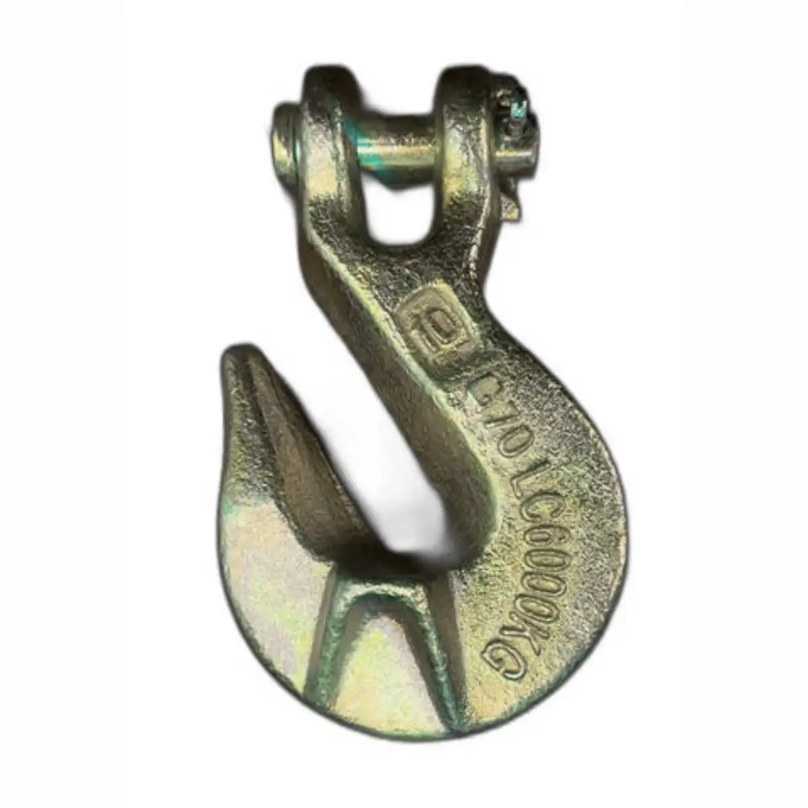 Picture of G70 Grab Hook Clevis Winged Gold 6mm