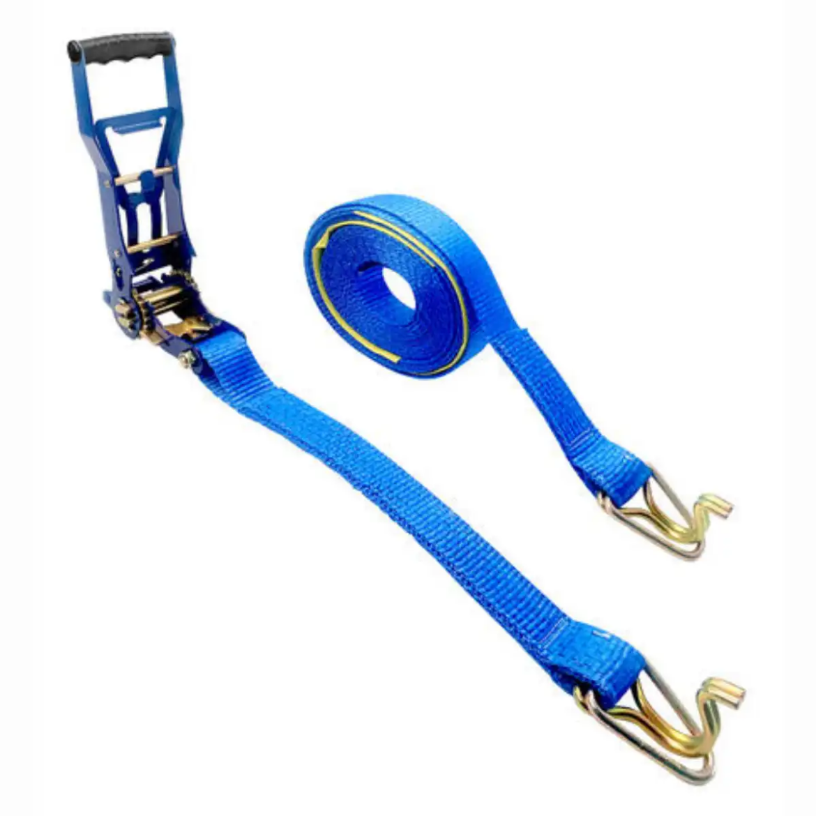 Picture of Ratchet Tie Down, 50mm x 9m, Hook & Keeper, LC2500kg, Ergo Long Handle