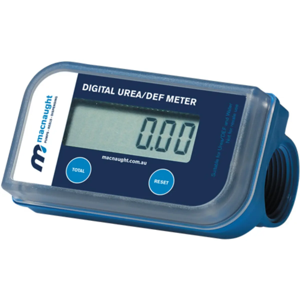 Picture of Meter, Urea/DEF (Adblue) and Water, Digital, 1" BSP, Flow rate 10 - 150LPM, Maximum working pressure 50psi (3.5bar)