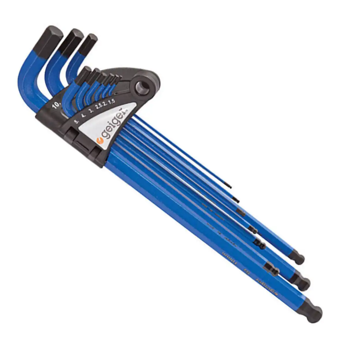 Picture of Allen Key Set, 9pce, Metric, Geiger