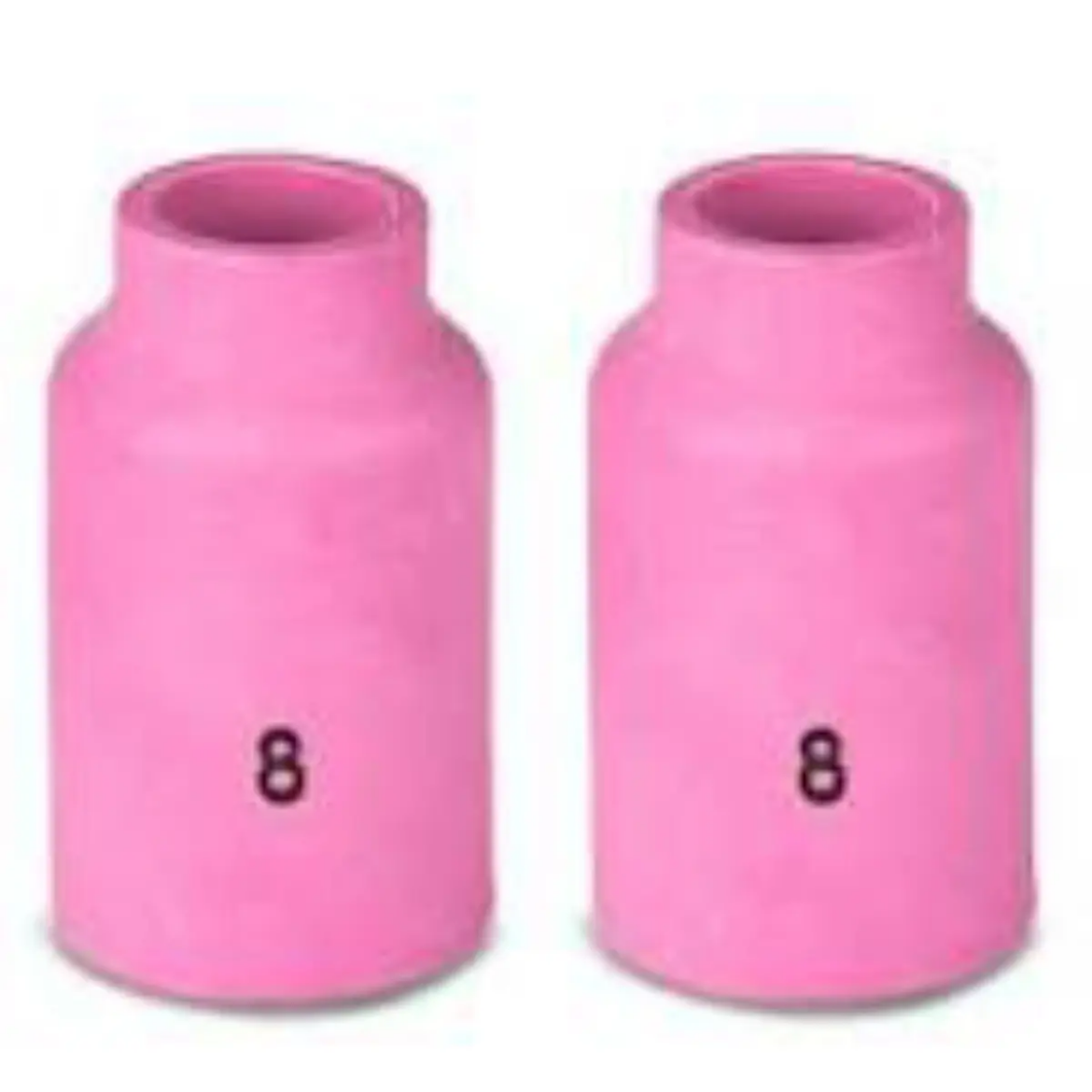Picture of TIG TORCH GAS LENS CERAMIC CUPS, SIZE 8-13MM, SUIT 17/26 TORCH, Pkt.2