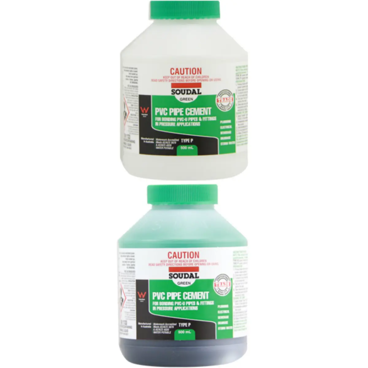 Picture of PVC Pipe Cement Type P, 500ml, Green