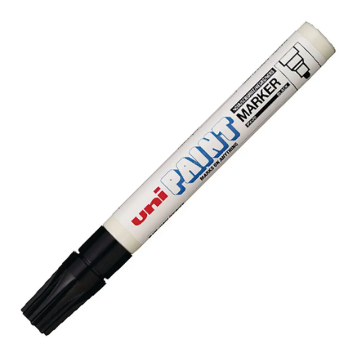 Picture of Uniball PX20BK Paint Marker Bullet Point - Black