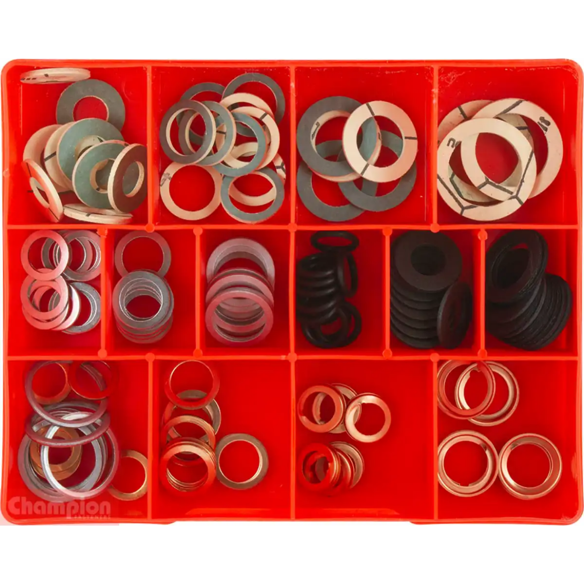 Picture of Grab Kit, Metric Sump Plug Washers, 12-25mm, Assorted, 132 Pce