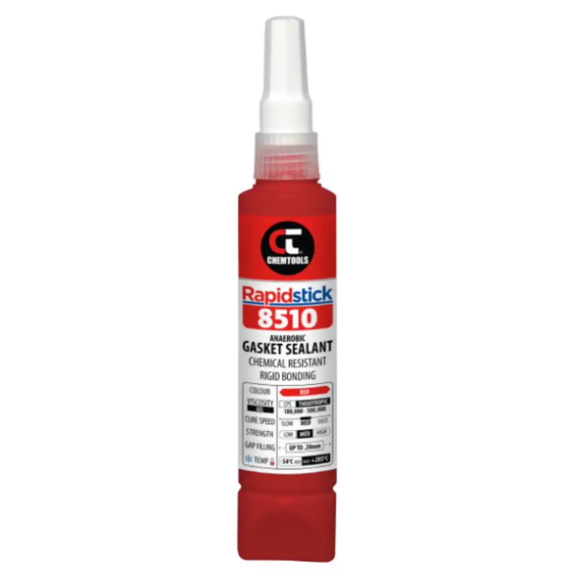 Picture of Rapidstick 8510 Gasket Sealant (Chemical Resistant, Rigid Bonding) 250ml Tube