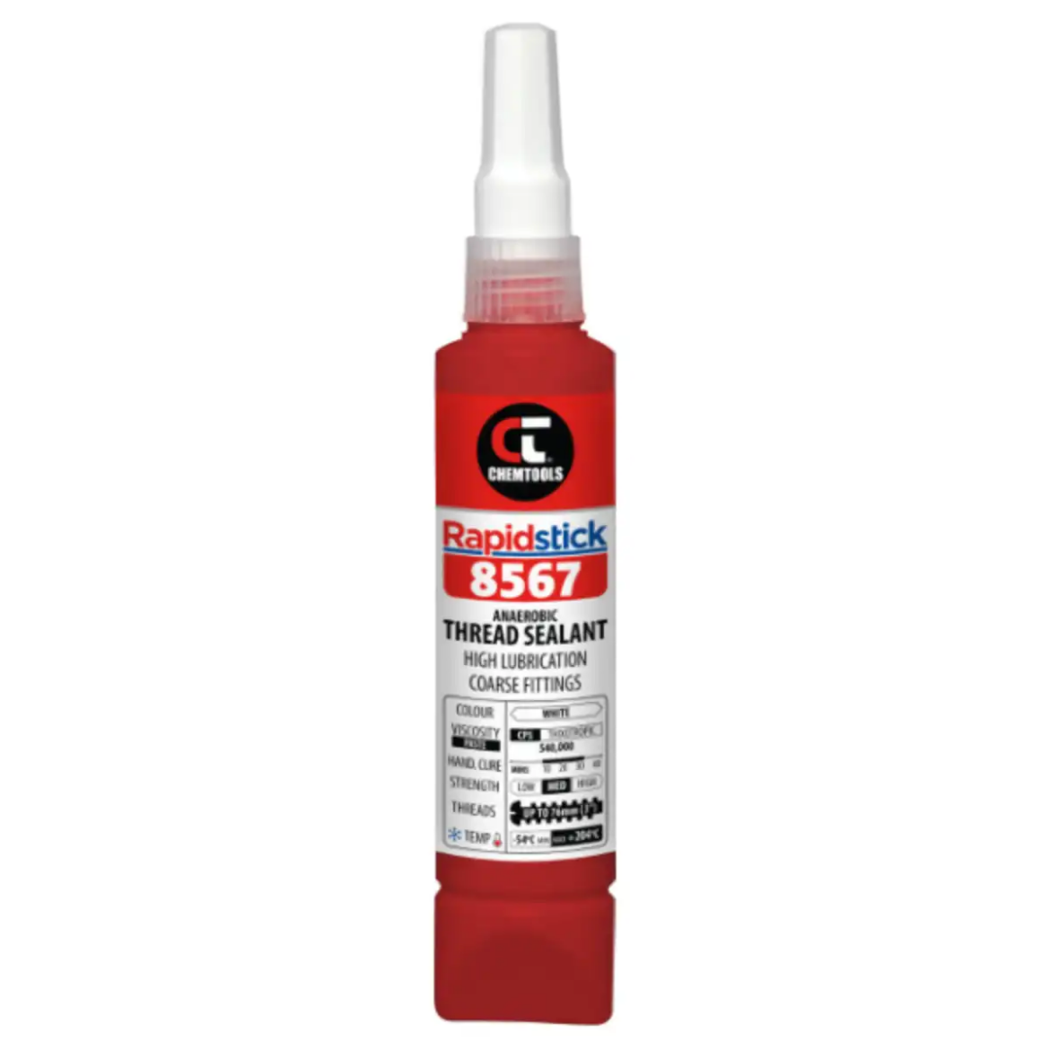Picture of Rapidstick 8567 Thread Sealant (High Lubrication, Coarse Fittings) 50ml Tube