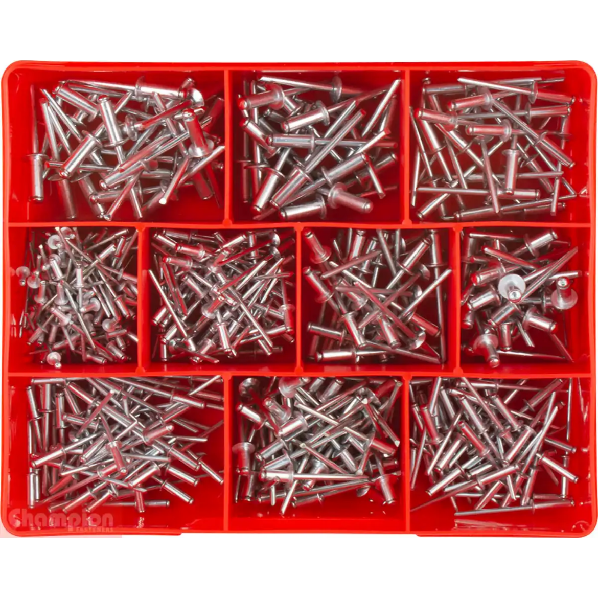 Picture of Grab Kit, Aluminium Blind Rivet Assort, 3/32" - 3/16", 505 Pce