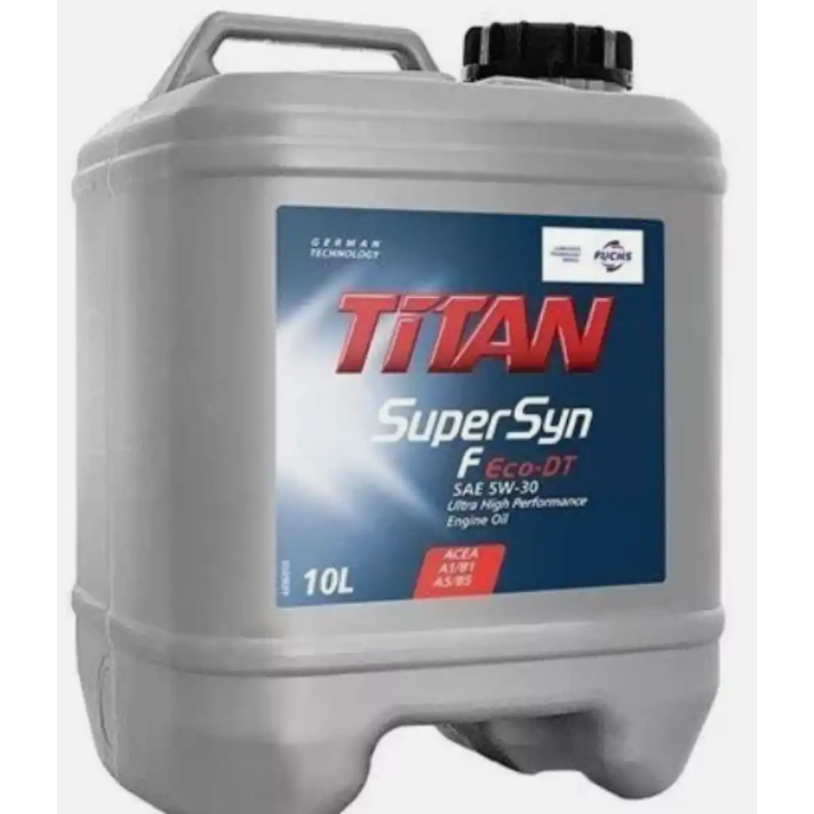 Picture of Engine Oil, Fuchs, TITAN Supersyn F Eco-DT SAE 5W-30, 10L, Suit Ford Ranger