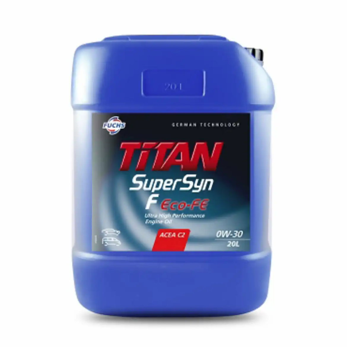 Picture of Engine Oil, Fuchs, TITAN SuperSyn F Eco-FE SAE 0W-30, 20L