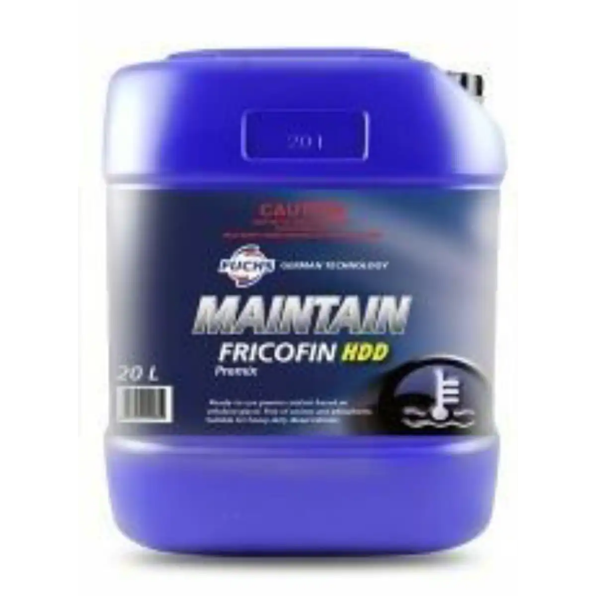 Picture of Coolant, Fuchs, Premix, Maintain Fricofin HDD 50, 20L(Yellow) (Antifreeze)