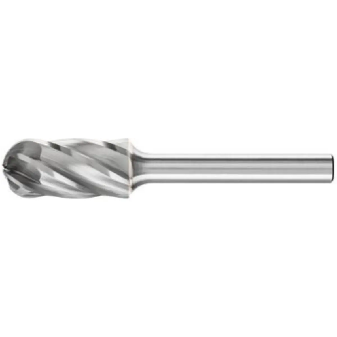 Picture of Burr, Tungsten Carbide, Cylindrical Radius End, C-ALU, 1/4" Shank, 3/8" x 3/4" (suit Aluminium)