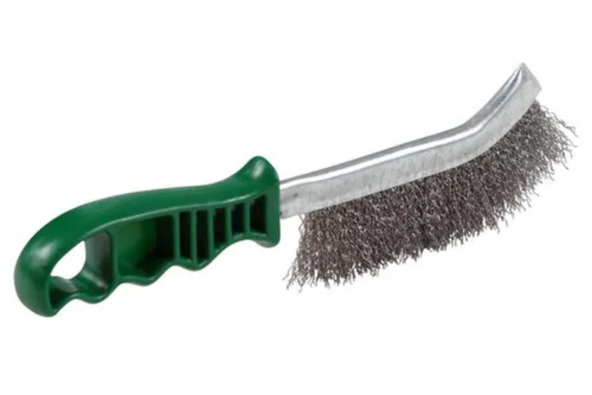 Picture of Wire Brush, Stainless Steel Green Handle