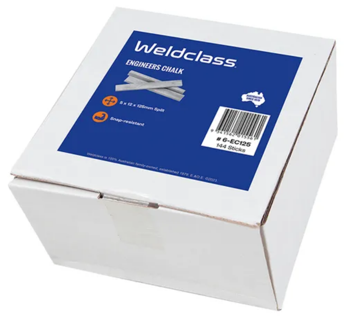 Picture of CHALK 12X5X125MM SPLIT -BOX 144 PCS