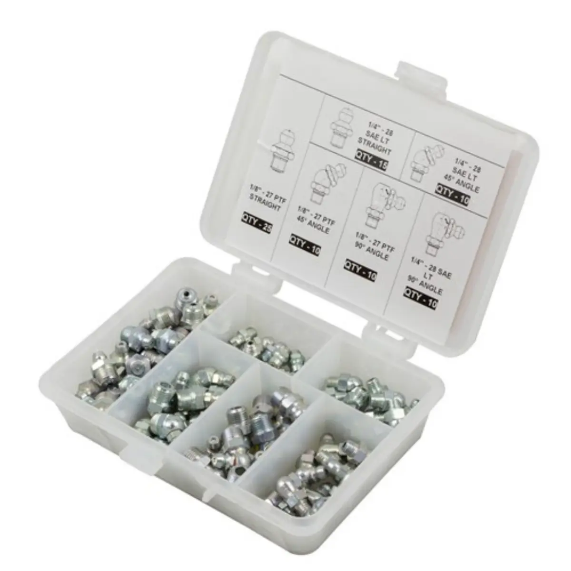 Picture of Grease Nipple Kit, UNF/NPT, 80 pce