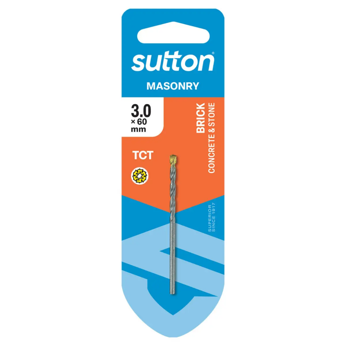 Picture of Drill, Masonry, 3mm x 60mm, TC Tipped