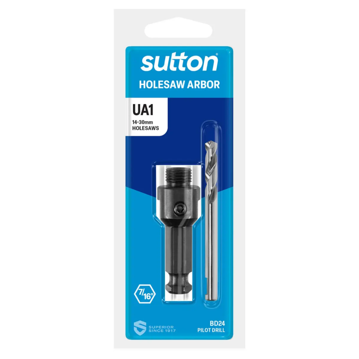 Picture of Arbor, Holesaw, 1/2"UNF, suit 14mm-30mm