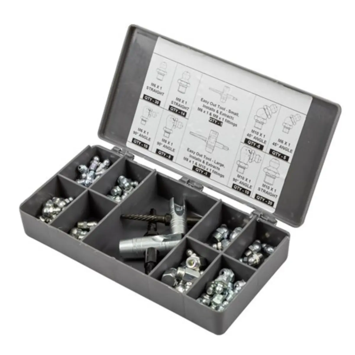 Picture of Grease Nipple Kit, Metric, 101 pce