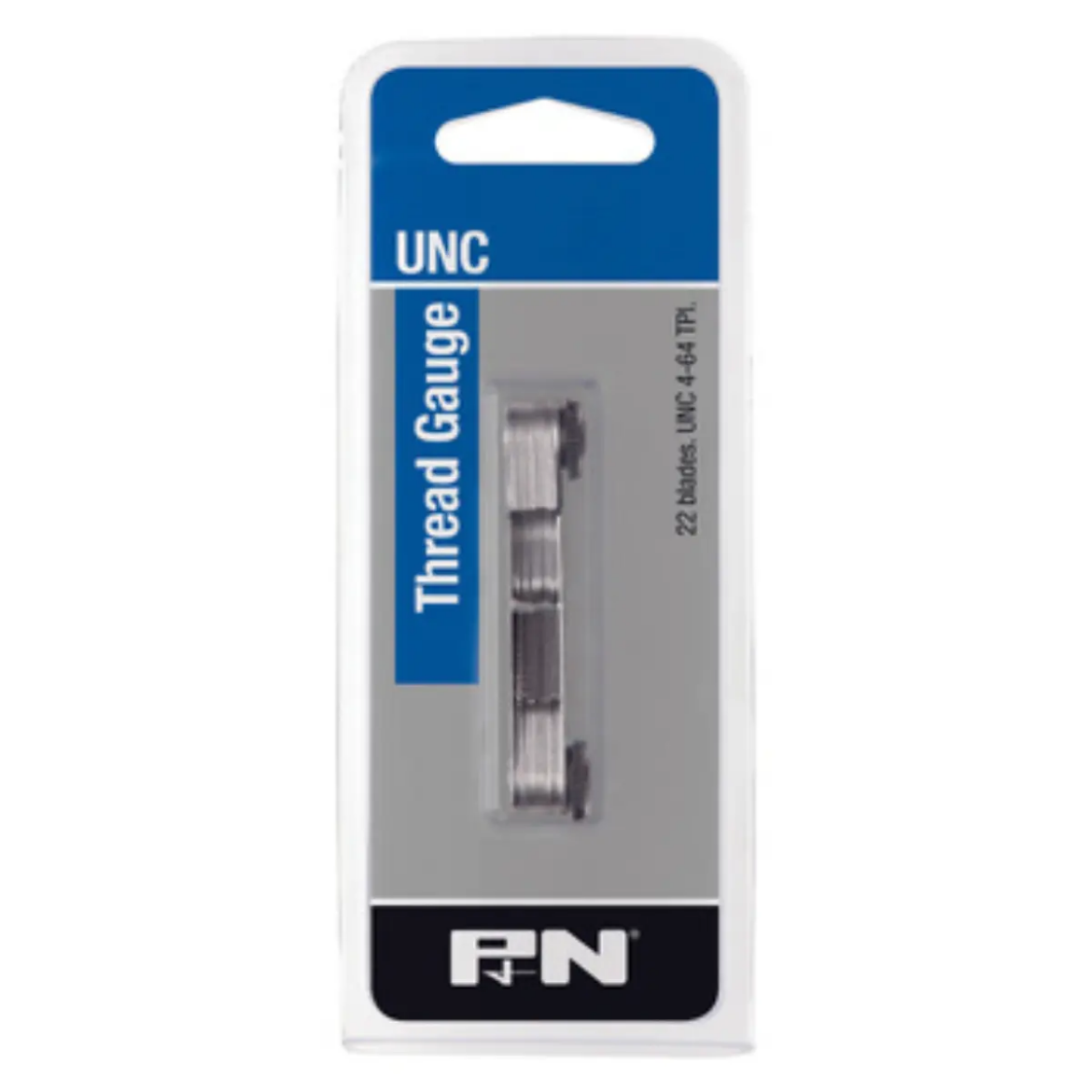 Picture of Thread Gauge, UNC, 4-64 TPI, 22 Blades