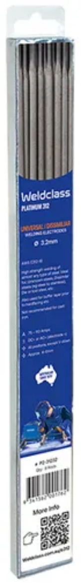 Picture of Electrodes, 312 Universal, 3.2mm, Handy Pack, Pkt.8
