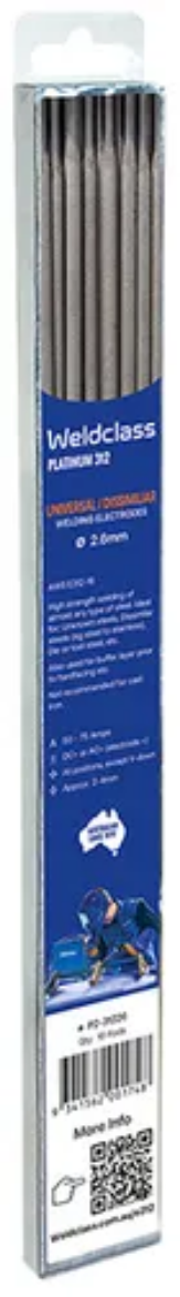 Picture of Electrodes, 312 Universal, 2.6mm, Handy Pack, Pkt.10