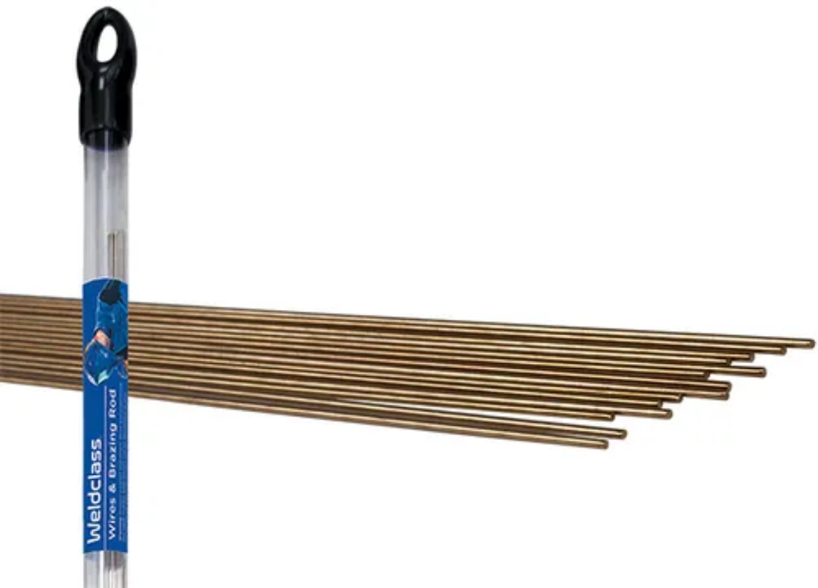 Picture of Brazing Rods, Silver 2%, Bare, 2.4mm, Pkt.5