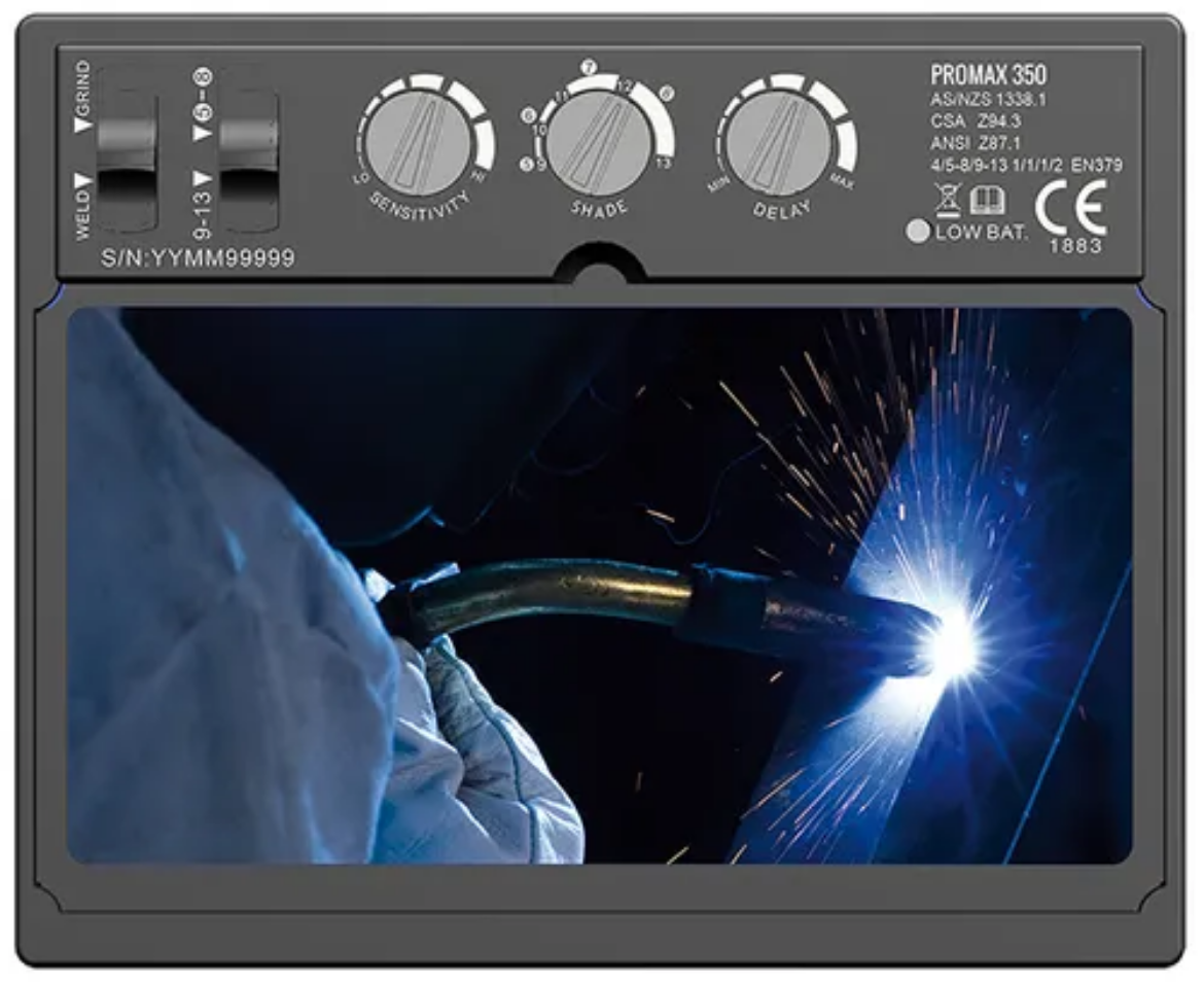 Picture of Auto Darkening Lens Cassette - Weldclass Promax 350