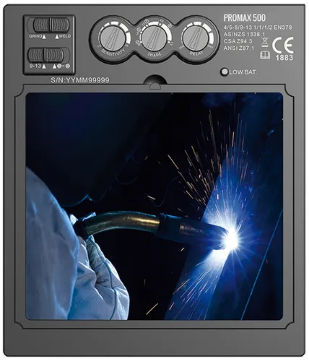Picture of Auto Darkening Lens Cassette - Weldclass Promax 500