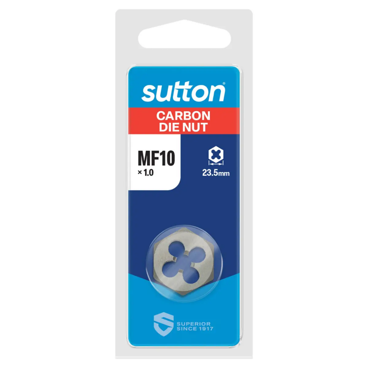 Picture of Die Nut, Metric Fine, M10 x 1.0, Hex