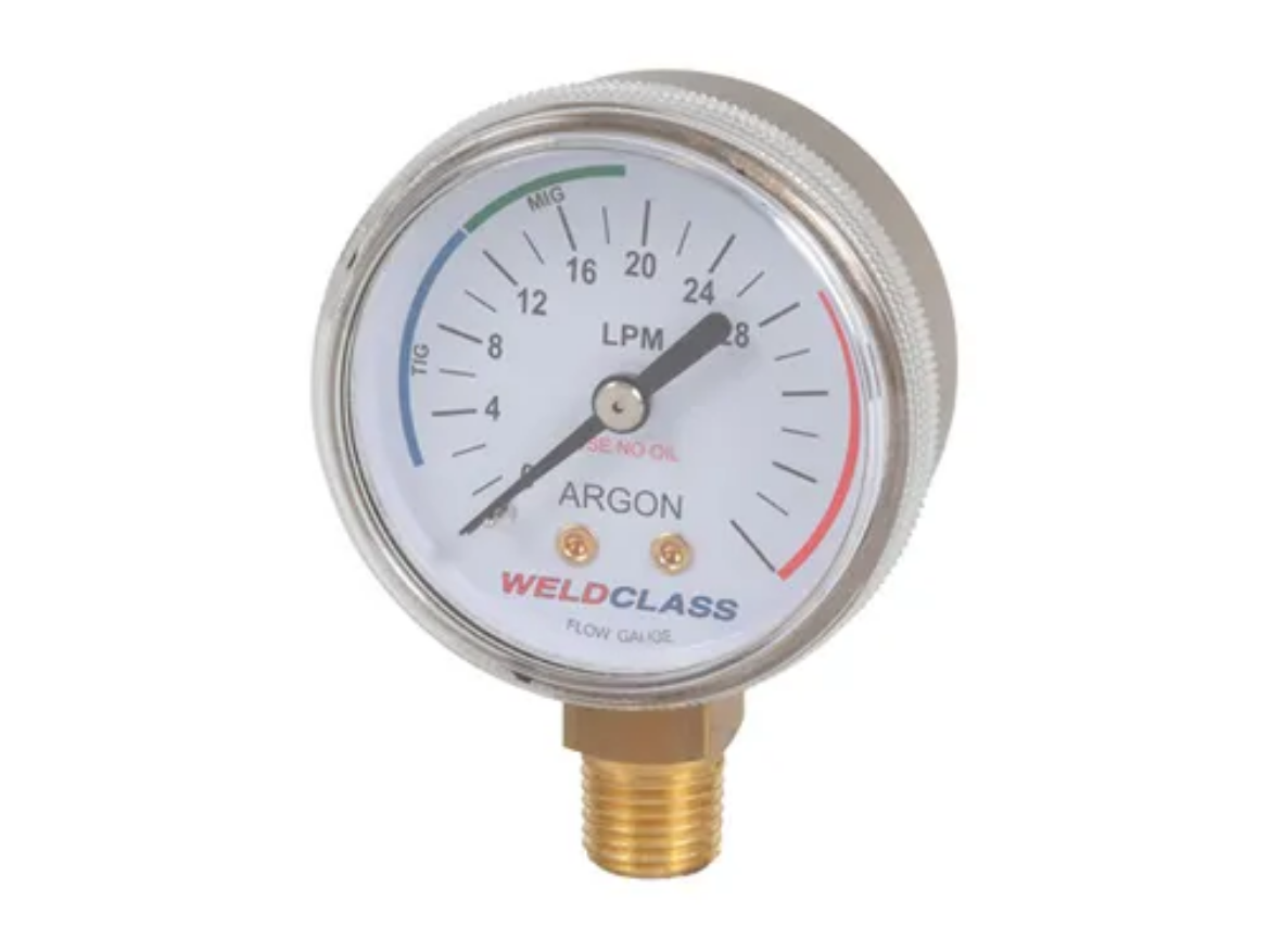 Picture of Regulator Gauge only, Inert (Argon / CO2 / Nitrogen), HP 0-30,000KPA, Weldclass