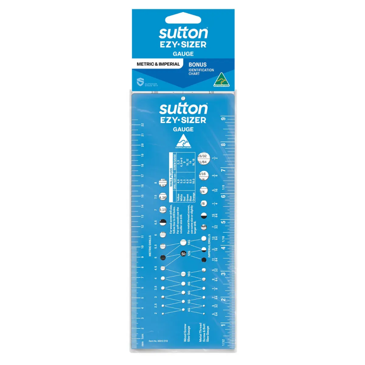 Picture of GAUGE EZI SIZER PLASTIC SUTTON