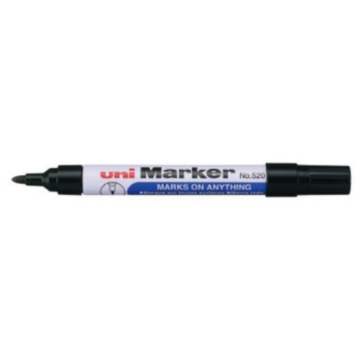 Picture of Uniball 520BK Permanent Marker Bullet Tip - Black