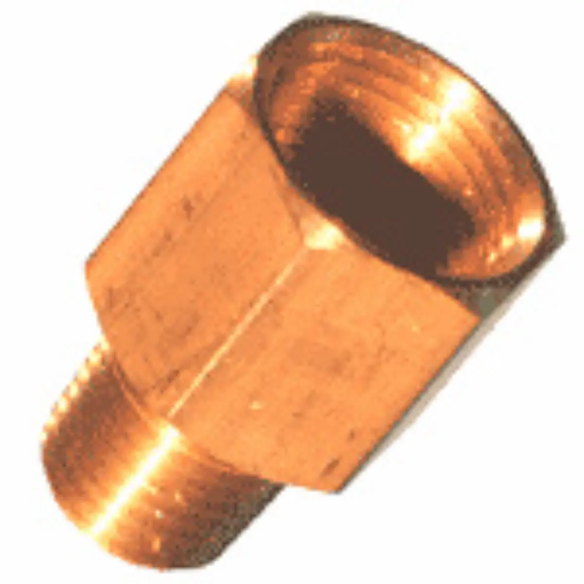 Picture of Adaptor, Brass, 1/4" BSPT Fem x 1/8" BSPT Male