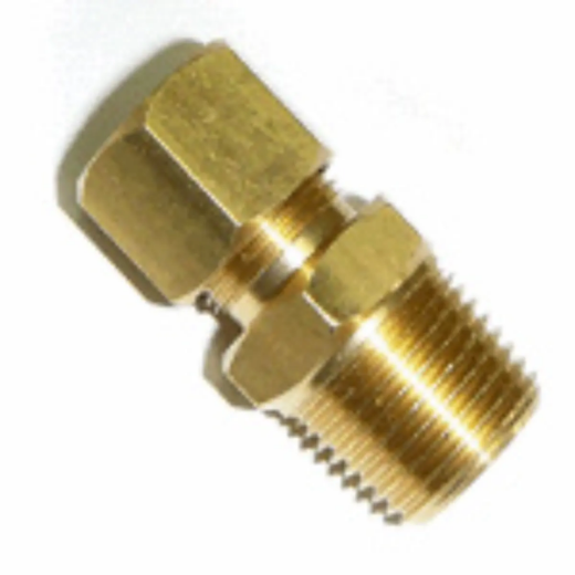 Picture of Male Connector, Std Comp, 1/8" x 1/8" BSP