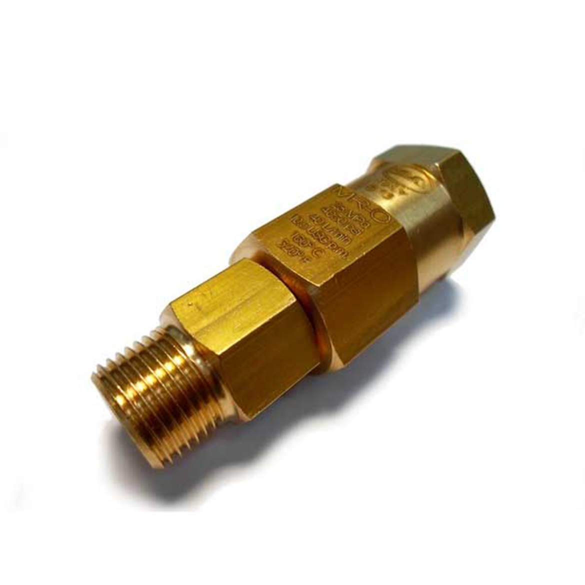 Picture of Gun Swivel, Brass, 3/8" BSP-M x 3/8" BSP-F