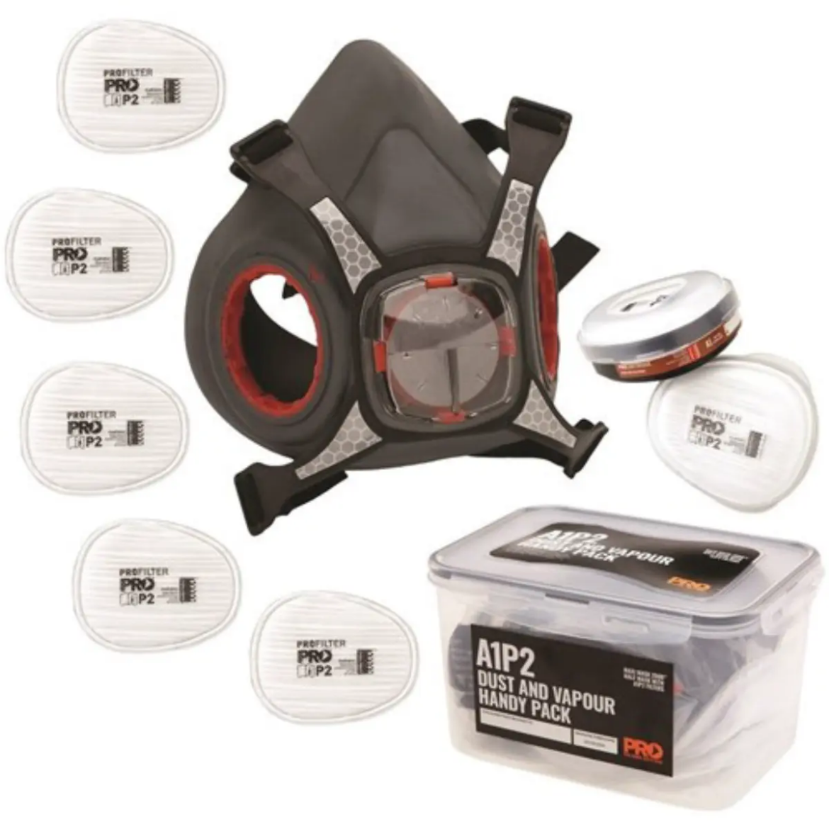 Picture of MAXI MASK 2000 HALF FACE RESPIRATOR SPRAYING HANDY PACK