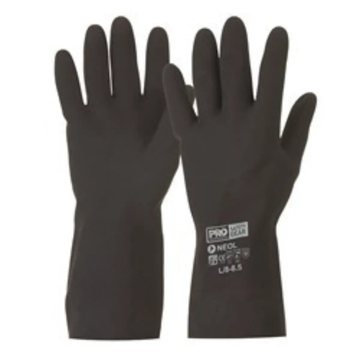 Picture of 33CM BLACK NEOPRENE GLOVES SIZE 2XL (10 - 10.5)