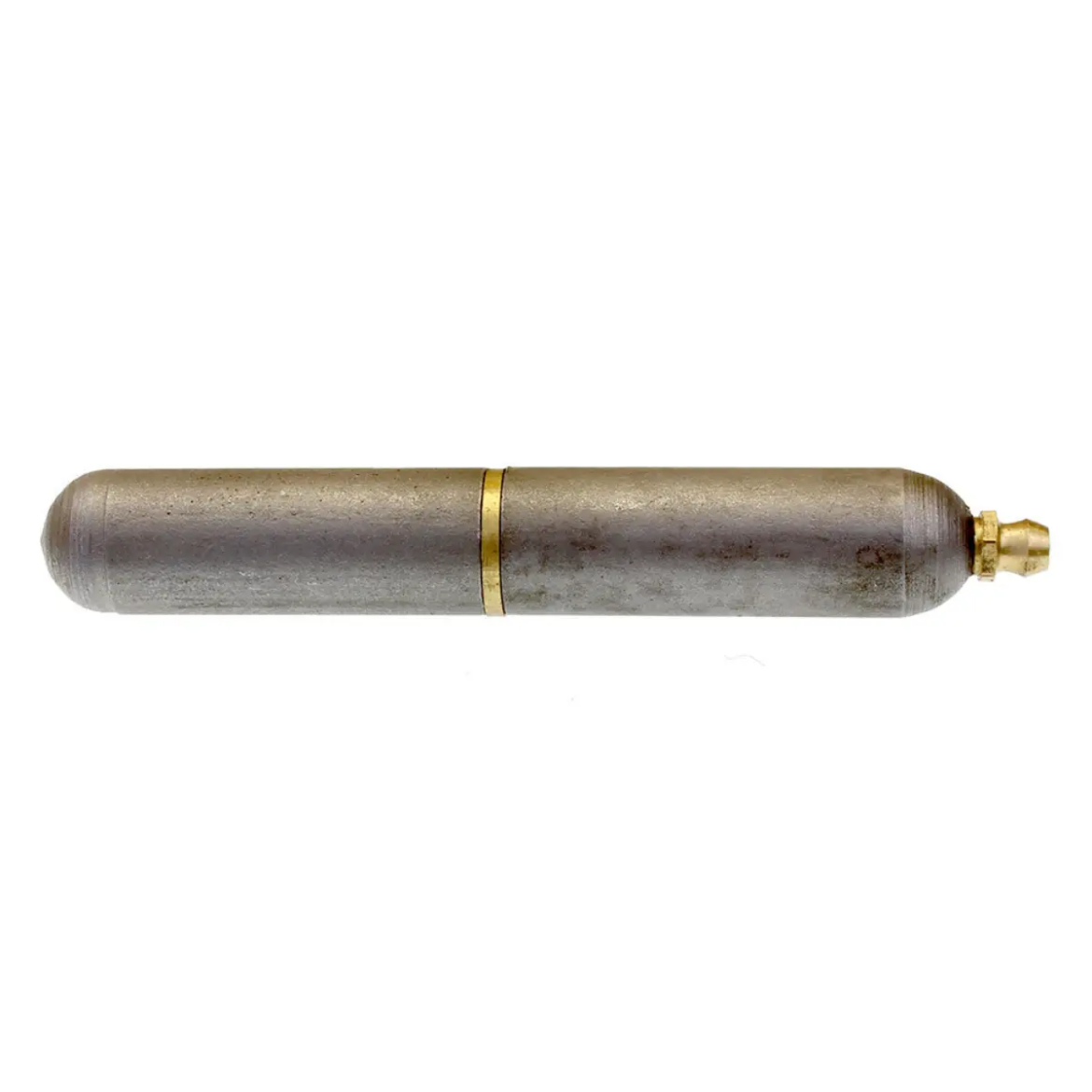 Picture of Bullet Hinge, Steel, 80mm long, c/w Brass pin, Brass washer, & Grease nipple