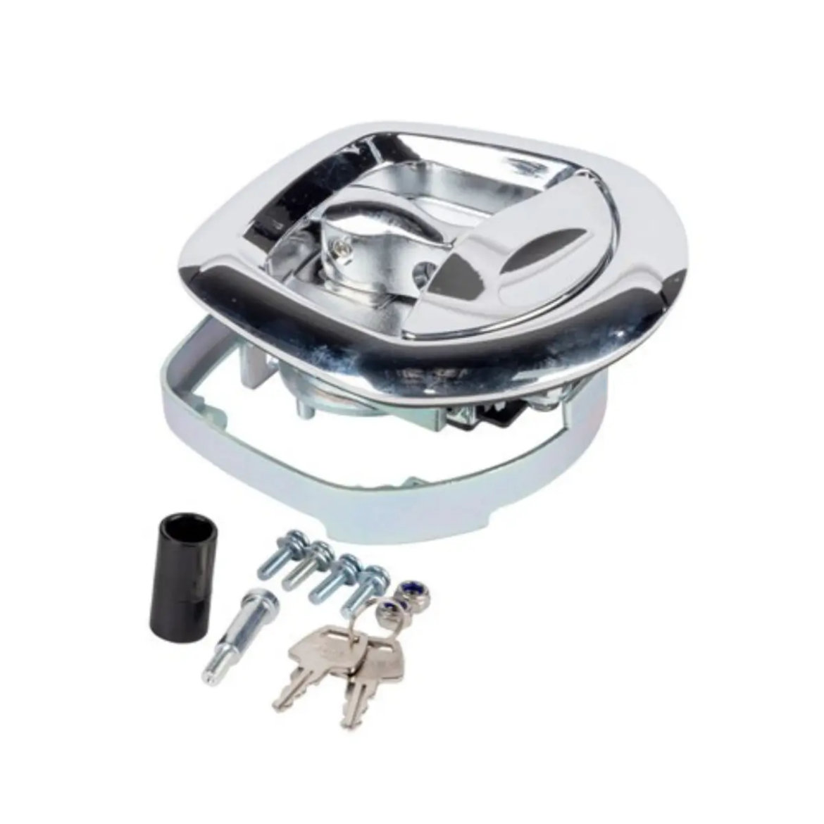 Picture of WHALE TAIL DROP T LOCK - CHROME