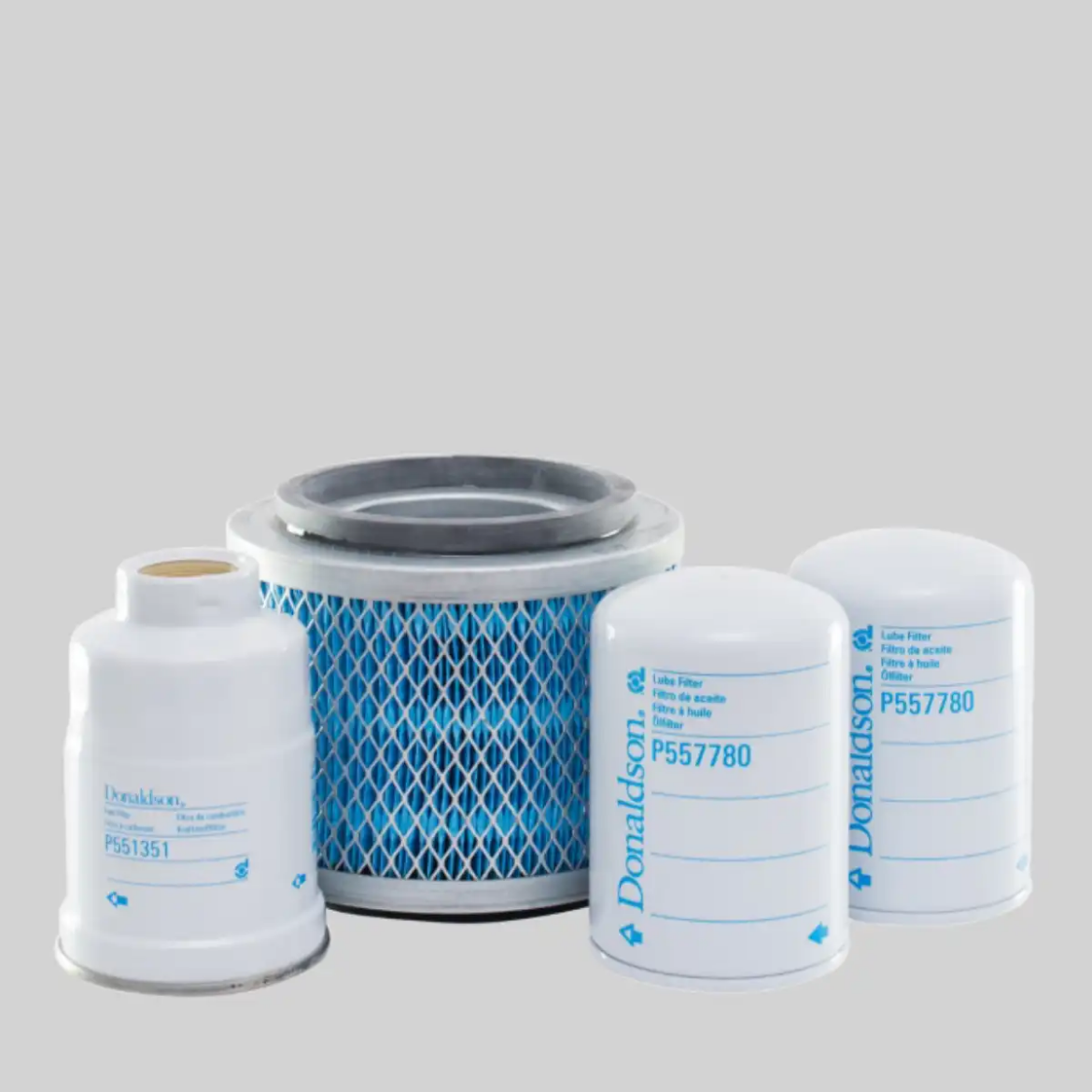 Picture of Filter Kit, Nissan Patrol GU 4.2L, Turbo Diesel TD42T, 06 onwards (P551351, DBA5160, 2 x P557780)
