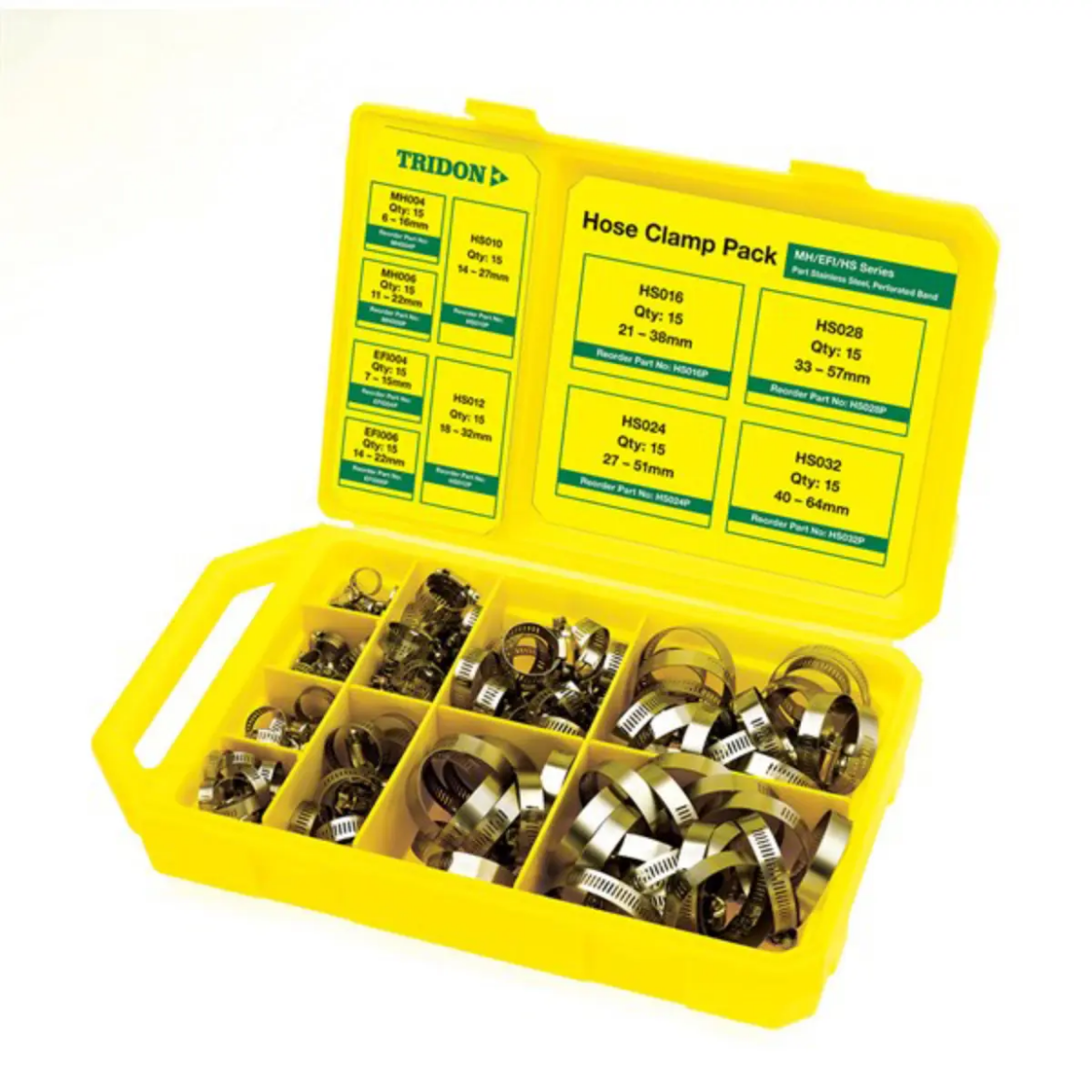 Picture of TRIDON Worm Drive Clamp Pack, Workshop, 150pc