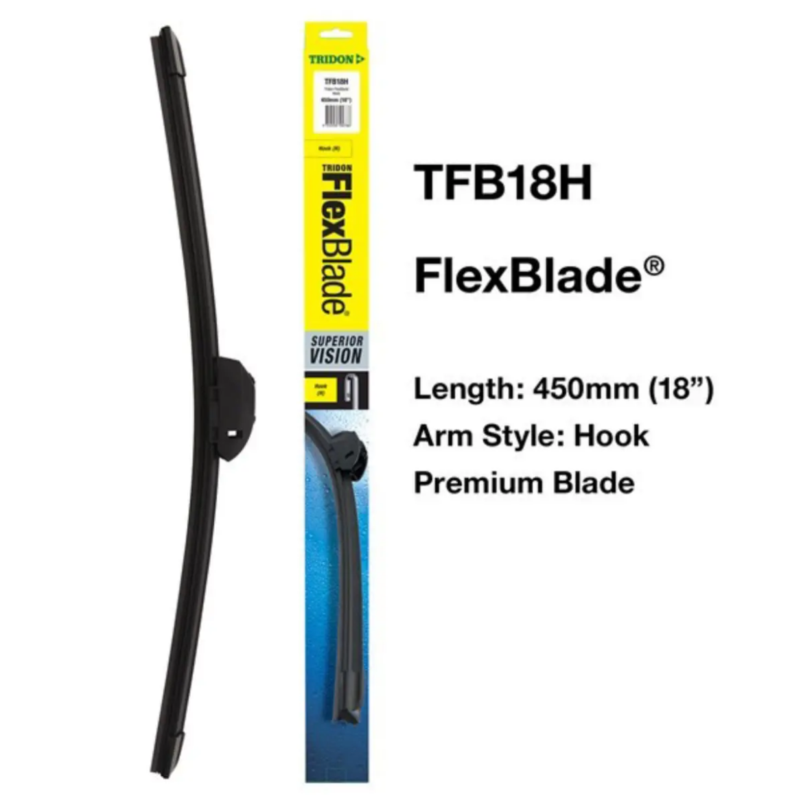 Picture of TRIDON FLEXBLADE® - HOOK, Wiper Blade, Passenger Side