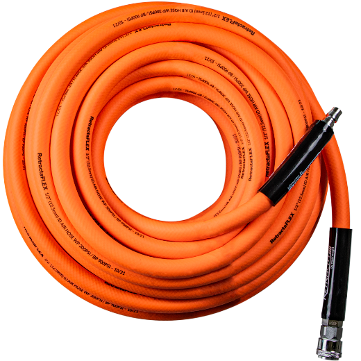 Picture of Hose Assy, 3/8" x 20mtr, c/w Nitto Style Couplers, Retractaflex
