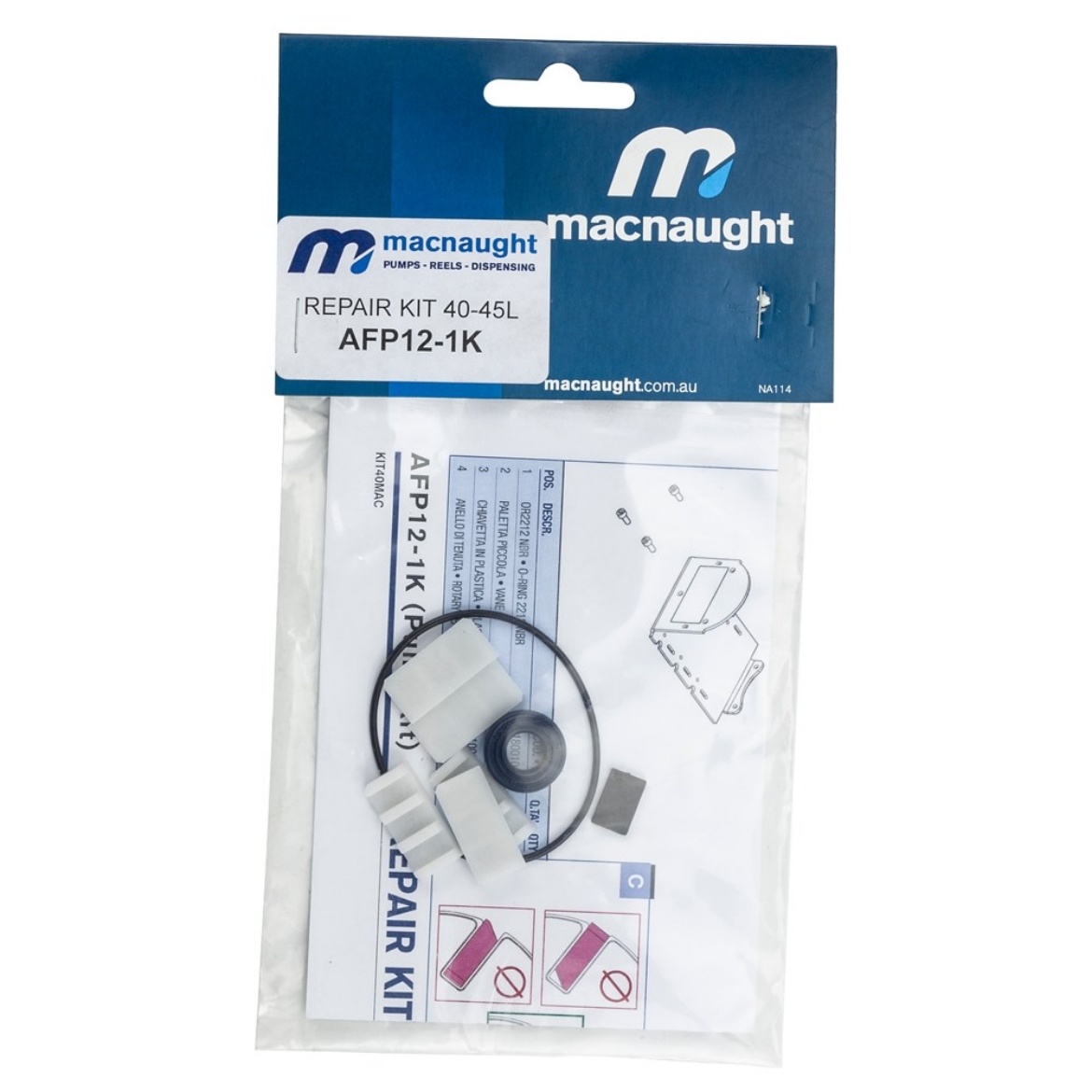 Picture of PUMP REPAIR KIT 40 LPM