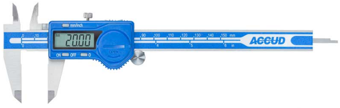 Picture of Vernier, 200mm, Digital, Accud