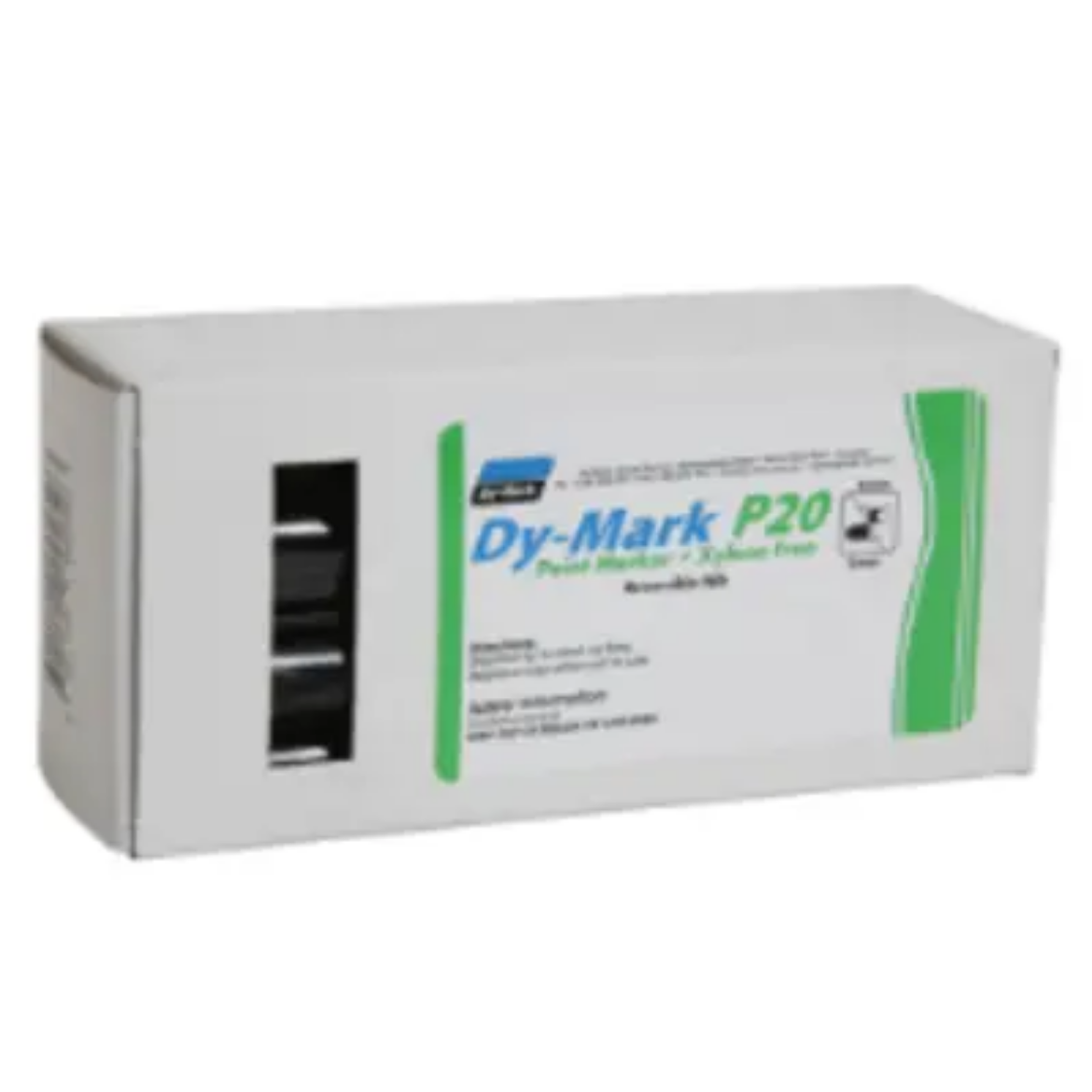 Picture of Paint Marker, P20, Black, Reversible Bullet/Chisel Tip