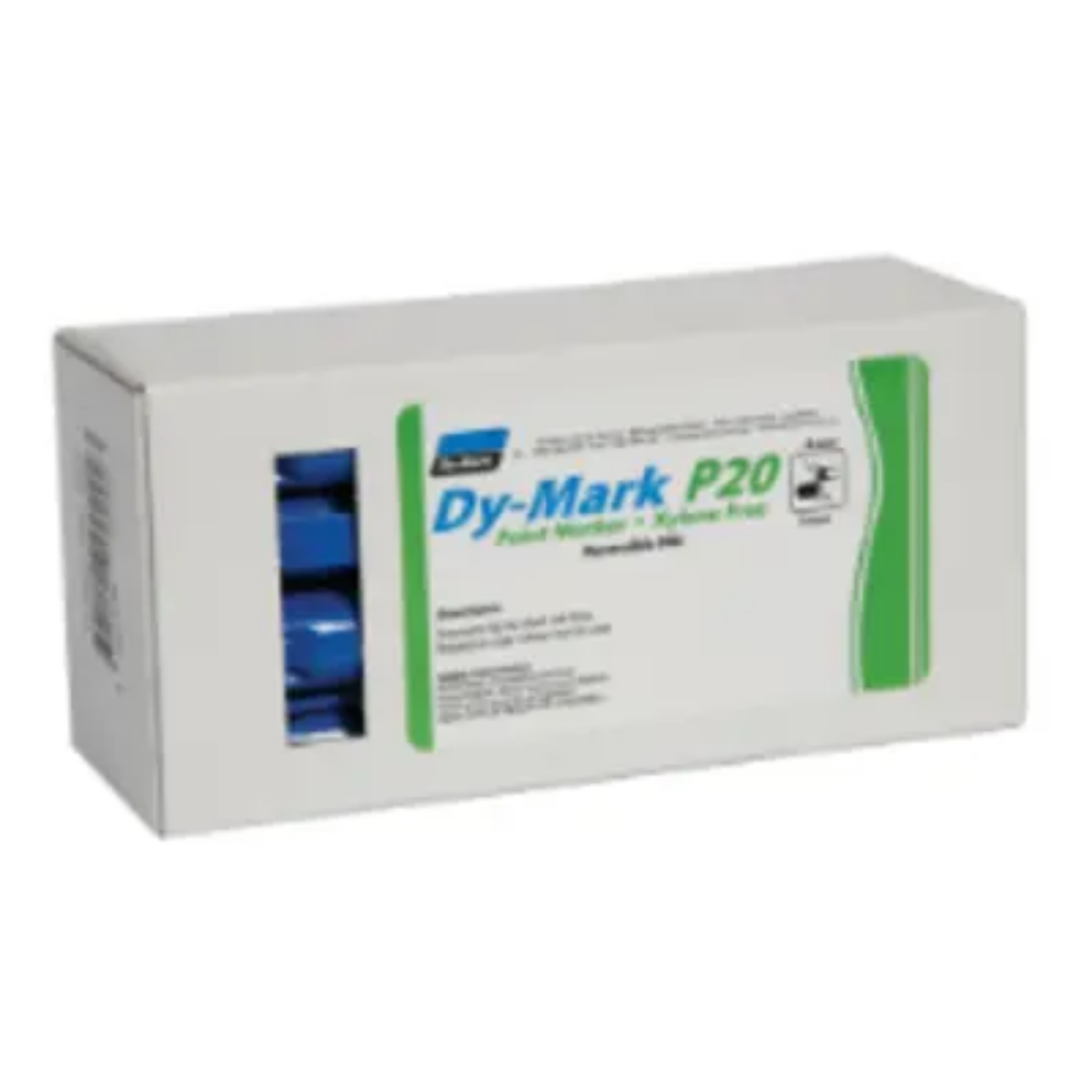 Picture of Paint Marker, P20, Blue, Reversible Bullet/Chisel Tip