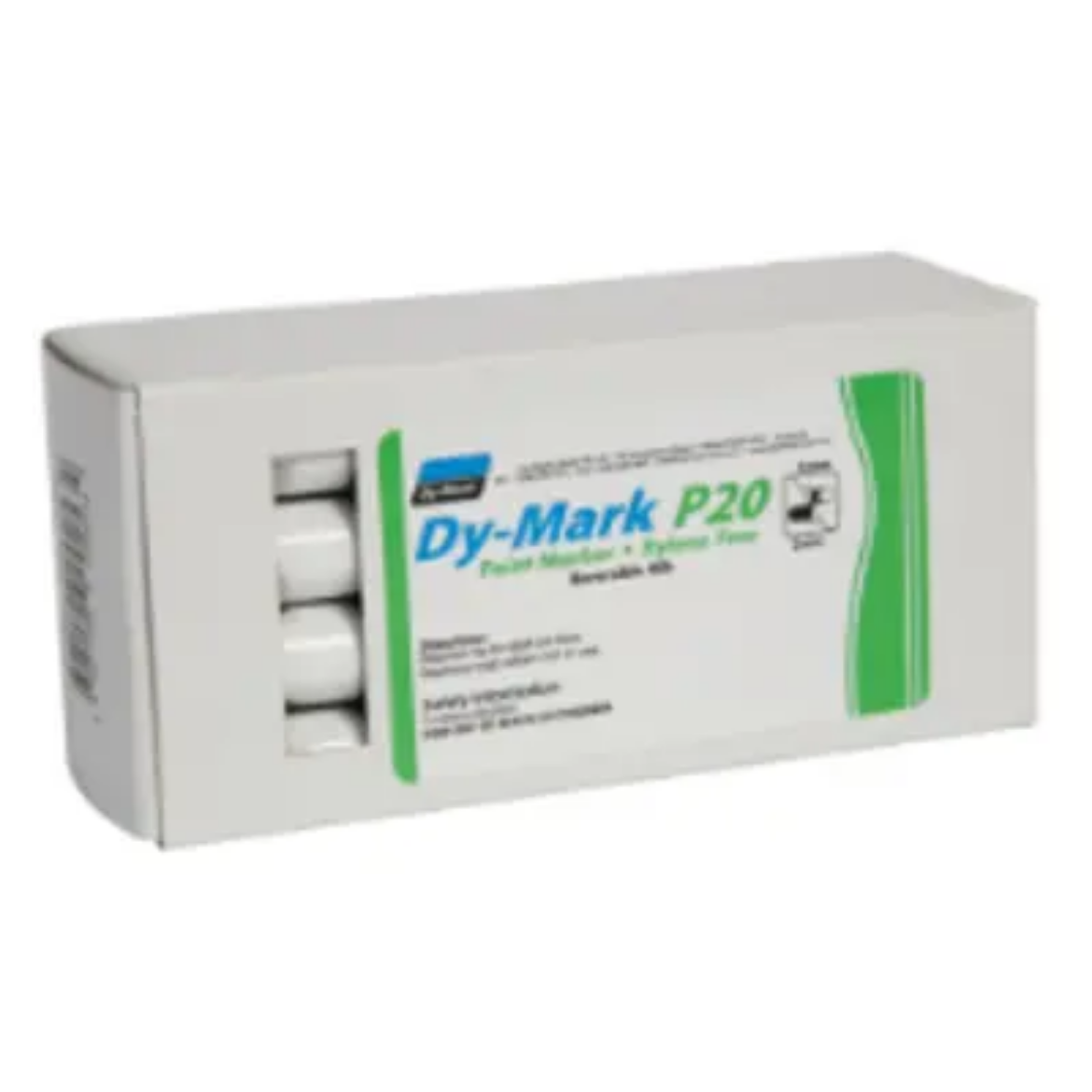 Picture of Paint Marker, P20, White, Reversible Bullet/Chisel Tip