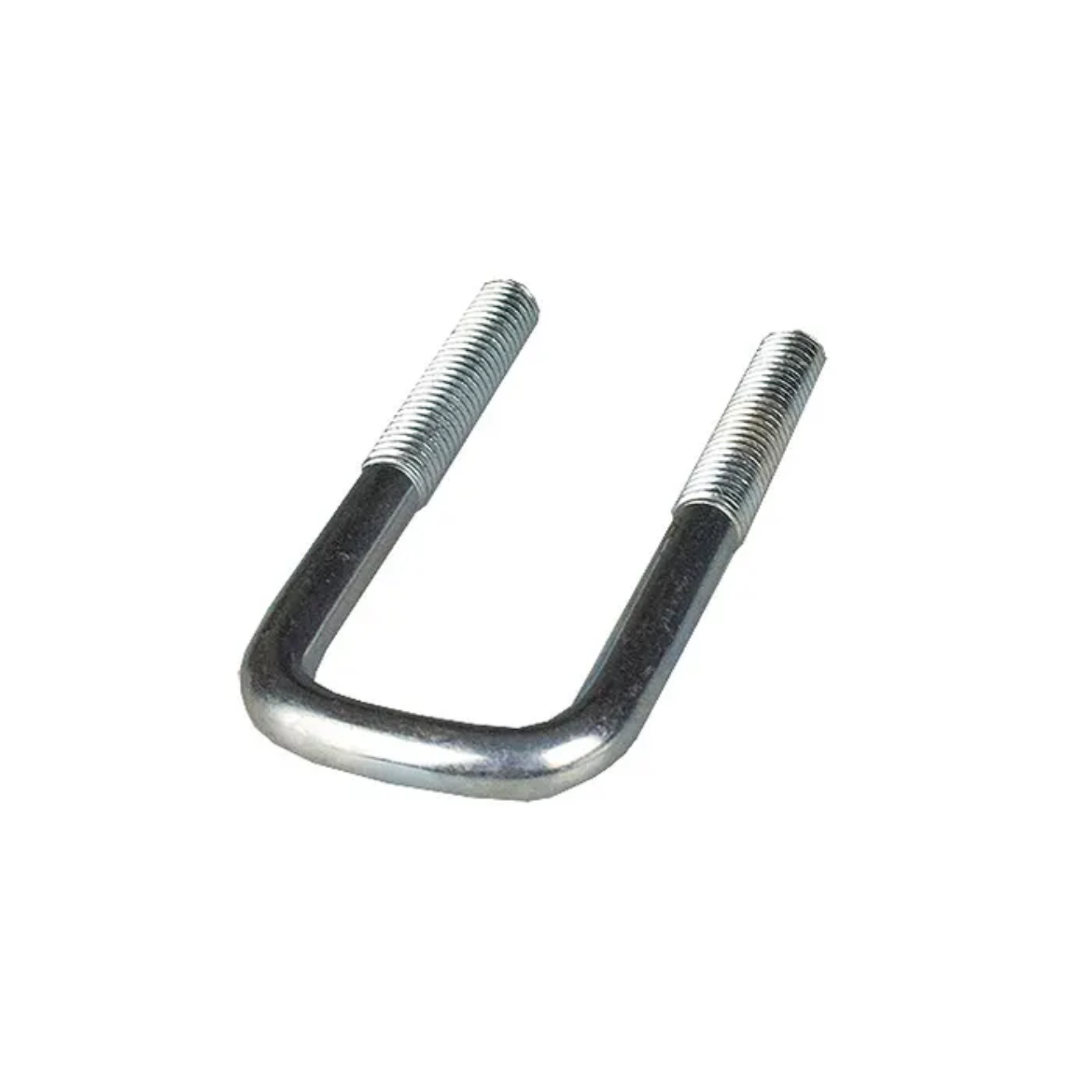 Picture of U-Bolt, Square, 40mm x 130mm x 1/2" BSW, Zinc Plated