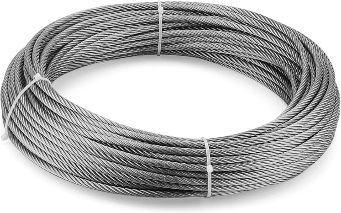 Picture of Wire Rope, 5mm, Galvanised, 7 x 19